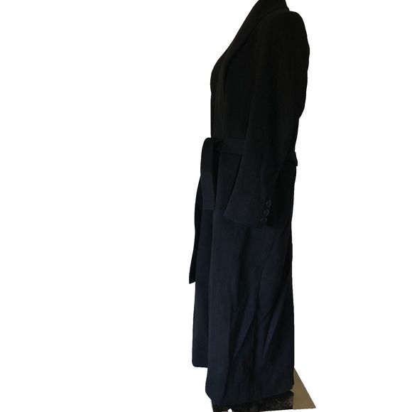 Pure Cashmere wrap wool coat - Picture 4 of 9